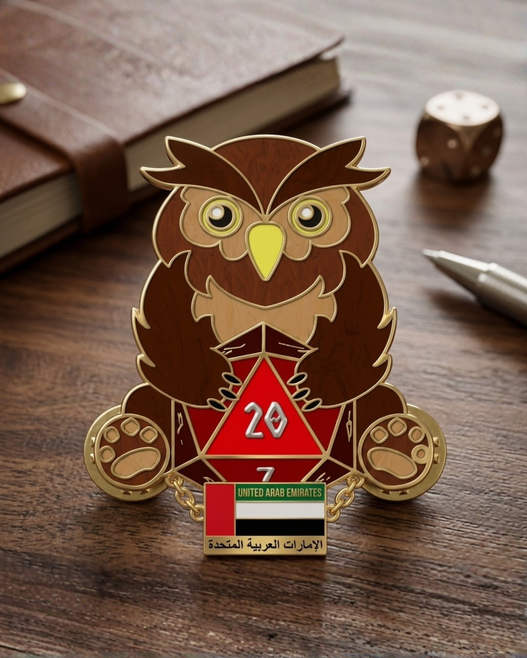 Premium pin design detail 1