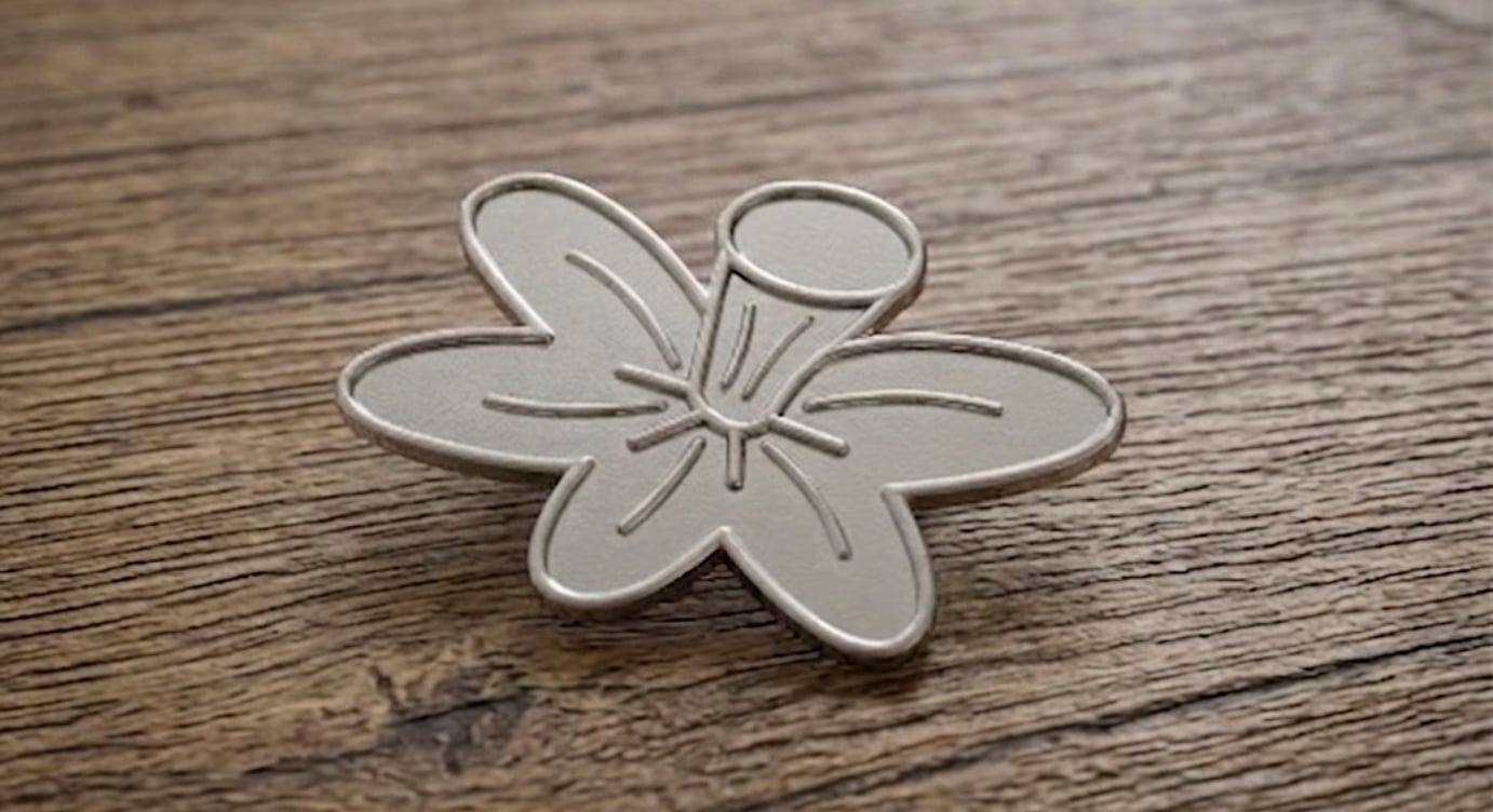 Custom Die Cast Metal Badges example